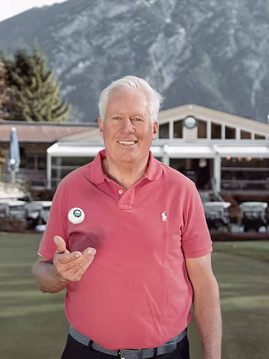 Golfgastgeber Manfred Furtner 